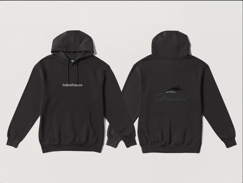 Invisibly Disabled - Behind the Mask Hoodie