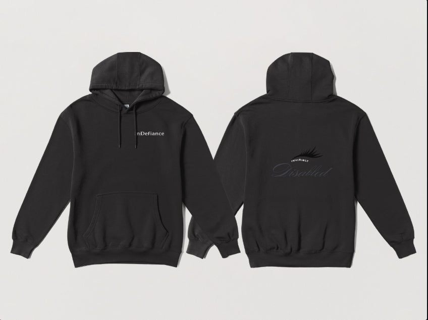 Invisibly Disabled - Behind the Mask Hoodie